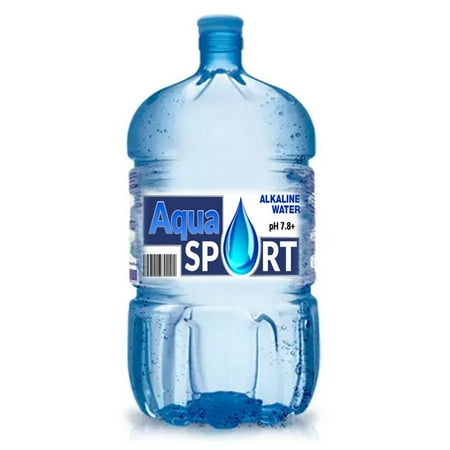AquaSPORT Alkaline Water, 4-Gallon Disposable Jug