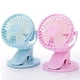 thumbnail image 5 of Cateissary Ventilador de mesa, miniventiladores portátiles de bajo ruido, rotación de 360 ​​grados, recargable por USB, refrigeración por aire para Electrodomésticos Rosa, 5 of 6