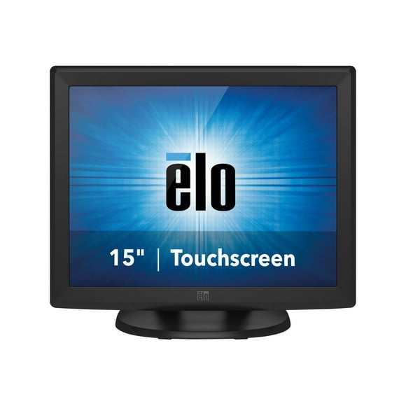 Elo 1515L IntelliTouch - Moniteur LED - 15 Pouces - Écran Tactile - 1024 x 768 @ 75 Hz - 225 Cd/m2 - 800:1 - 8 ms - VGA - Gris Foncé