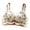 Beige, variant on Busydd Bras for Women Older Full Coverage Wireless Bras for Women Comfort Supportive Front Closure Bras Fashion Floral Seamless Everyday Bra No Underwire