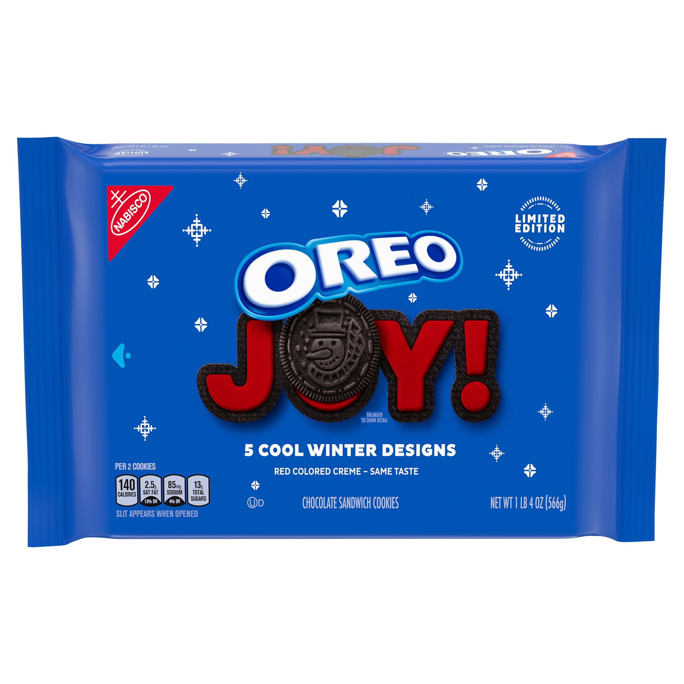 OREO Red Creme Chocolate Sandwich Cookies, Limited Edition, Holiday