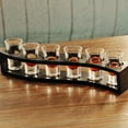 thumbnail image 3 of Glass Rack, Stable Black Elegant Wine Cup Rack  For Store, 3 of 8