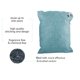 thumbnail image 2 of Bolsa purificadora de aire de carbón 200 g, eliminador de olores natural, sin fragancia, sin químicos, absorbente de olores, captura y elimina olores (azul) Xemadio WFLD-314, 2 of 6