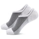 thumbnail image 2 of Xiao Hua Calcetines invisibles para hombre (8 pares), de algodón, de corte bajo, antideslizantes, cortos, tallas 7-10, en blanco y negro., 2 of 4