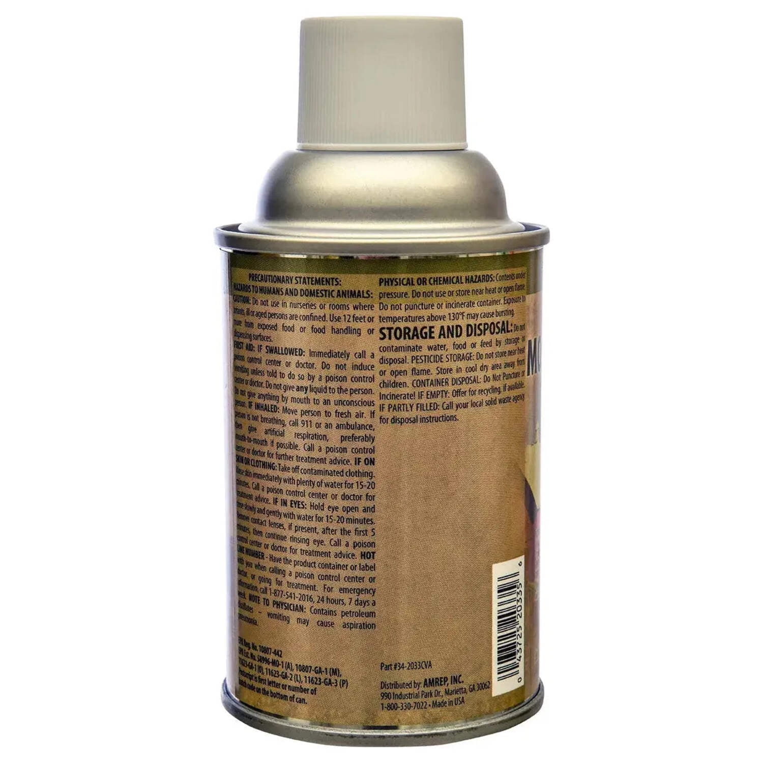 Country Vet Mosquito & Fly Spray Refill, 6.9 oz – Automatic Dispenser Refill, Kills Flies, Mosquitoes, Gnats & Moths, Geraniol Scent