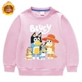 thumbnail image 5 of Bluey'S Velvet And Thickening Children'S Round Neck Sports Sweatshirt Bluey Long-Sleeved Casual Tops For Boys And Girls Hoodie, 5 of 5