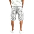 thumbnail image 6 of XAOFW Men's Cargo Pants With Camouflage Print Outdoor Shorts Loose Fit Casual Hiking Work Shorts Trendy Bottoms L, 6 of 8