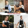 thumbnail image 7 of Kitchen Apron Waterproof,Waterproof Cooking Aprons,Long Sleeved Children's Apron Bib Drawing Dining,Kitchen Aprons for Cooking - Waterproof Oil-proof Resistant,Chef Apron Cooking(Coffee L), 7 of 7