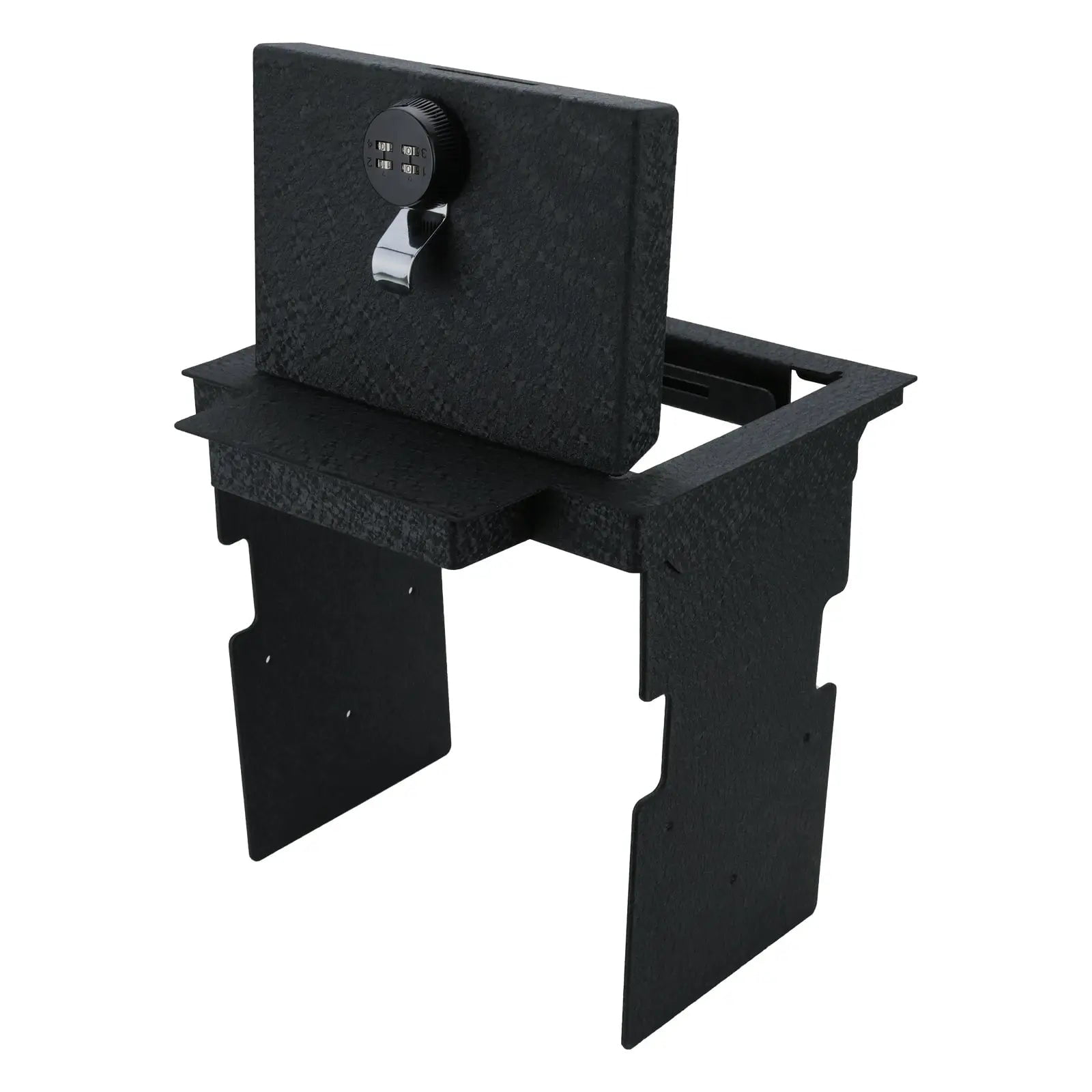 Center Console Gun Safe Vault - WASAI Console Lock Box Compatible with Lincoln Navigator 2018-2023, for Front Console with 4 Digit Combination Lock.