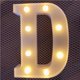 thumbnail image 3 of Lámpara Led Con Letras Del Alfabeto Inglés, Luz Nocturna Única Para Cumpleaños, Bodas, Fiestas De Navidad, Decoración Del Hogar Methold HA025570-07, 3 of 6
