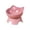 01-Pink 4.72x4.33in, variant on SHENGXINY Cat Bowls - Neck Support Slanted Mouth Pet Feeding Bowl, Cute Ear Design Food Bowl for Cats and Small Dogs Black 4.72x4.33in