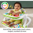 thumbnail image 4 of Fisher-Price Kick & Play Deluxe Sit-Me-Up Seat Portable Chair & Learning Toy for Baby & Toddler, 4 of 7