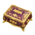 thumbnail image 2 of Milageto Enameled Jewelry Box Desktop Trinket Box for Ear Studs Rings Home Decoration, 2 of 7