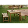 thumbnail image 3 of Teak Bahama Hampton 3-Pieces Dining Set, 3 of 3