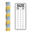 thumbnail image 2 of Table Runner Abstract Blue Yellow White Table Decoration for Kitchen Dinning Modern Art Table Decoration for Indoor Outdoor Party Wedding Decor 13x72inch, 2 of 7