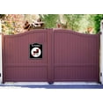 thumbnail image 2 of No Strollers BLACK Aluminum Composite Sign, 8.5"x10", 2 of 5