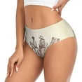 thumbnail image 2 of Fotbe Cowboys Riding Horses Calzones Estampados para Mujer – Ropa Interior de Algodón, Cómoda, Suave y Elástica-XX-Large, 2 of 6