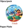 thumbnail image 4 of Decoración de fiesta de cumpleaños de Disney Lilo & Stitch, vajilla desechable, plato, servilleta, globo, mantel para niños, suministros para baby shower, 4 of 5