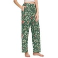thumbnail image 2 of FORMRS Women's Pajama Pants with Pockets Soft Comfy Loungewear Sleep Bottom, Sizes S-2XL, Christmas Candy Cane, 2 of 8