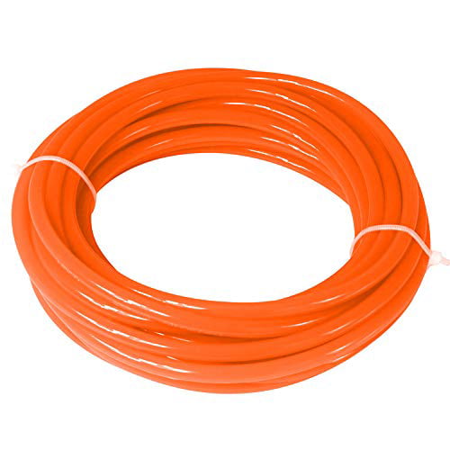 4mm x 2.5mm Orange PU Polyurethane Air Tubing Pneumatic Pipe Tube Hose 10Meter 