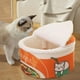 thumbnail image 5 of Cama para dormir Yuyangstore Nido semicerrado para gatos interior Naranja 40 cm x 20 cm, 5 of 7
