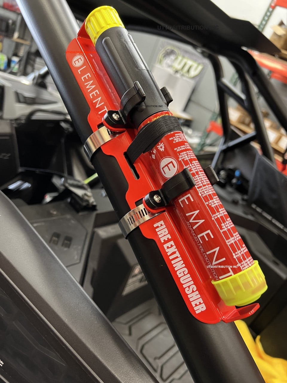 ELEMENT E50 Fire Extinguisher 40050 50 second discharge With Rollcage Mount Kit