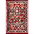 thumbnail image 2 of SAFAVIEH Cherokee Kelleigh Oriental Area Rug, Red/Blue, 5'1" x 7'6", 2 of 9
