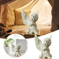 thumbnail image 1 of BKER Resin Roman Columns Candlesticks Angel Ornaments Sculptures Display Windows Model Rooms Shooting Props Soft Furnishings, 1 of 5