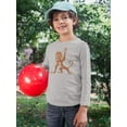 thumbnail image 2 of A Happy Monkey Long Sleeve Toddler -Image by Shutterstock,  5 Toddler, 2 of 4