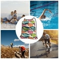 thumbnail image 6 of Vsdgher Lantern Koi Fish Drawstring Backpack Water Resistant String Bag Sports Sackpack Gym Sack for Men Women, 6 of 6