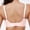 A1_Pink, variant on Seamless Wireless Bra Comfort Bralette Deep V-Neck Soft Full Support Everyday Underwear Lightweight Jelly No Underwire Supportive Bras for Women Breathable Seamless Lift Bras Beige L