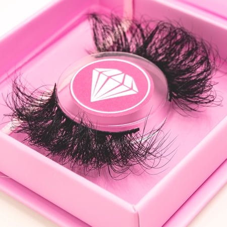 Dollar2million False Obsessed Eyelashes, Synthetic Fibers, Black, Curly, Reusable, Unisex & Adult