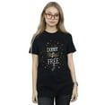 thumbnail image 4 of Harry Potter Womens Dobby Is Free Cotton Boyfriend T-Shirt, 4 of 7