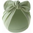 thumbnail image 5 of Dalrosia 4PCS Baby Girl Hat Infant Cotton Hats Knotted Rabbit Ear 0-12 Months, 5 of 5