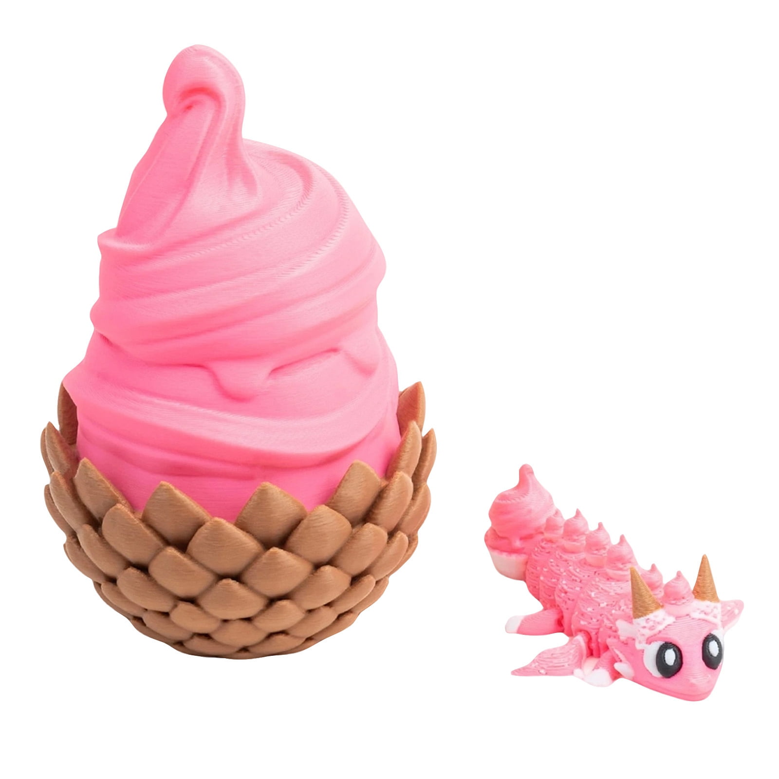 8Pcs Easter 3D Egg with Winged Dragon Toys, Perfect Birthday Christmas Easter Gifts, Easter Basket Stuffers