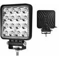 thumbnail image 1 of 12V 24V 48W 6500K IP67 LED Work Light Bar for Truck Tractor Offroad SUV, Compatible with All-Terrain Vehicles, 1 of 4