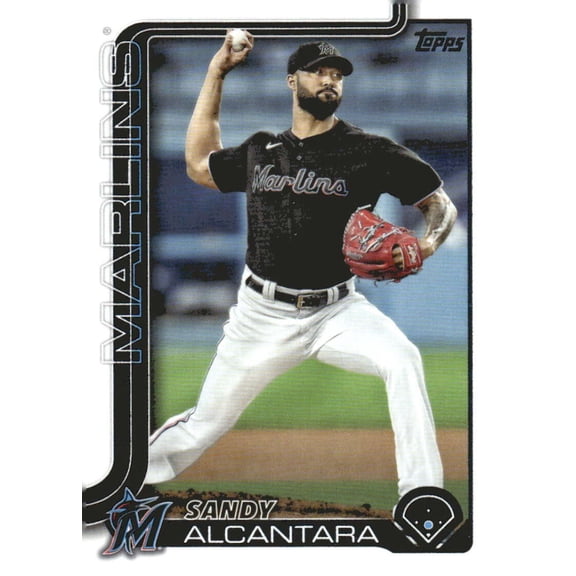 2025 TOPPS #335 SANDY ALCANTARA MIAMI MARLINS