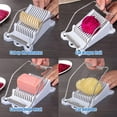 Easygou Food Slicer, Multipurpose Luncheon Meat Slicer Stainless Steel