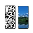 thumbnail image 1 of Compatible with LG Velvet 4G Phone Case, Cow-Print-Abstract-Art-Black-White-Pink-Cute49 Case Men Women, Flexible Silicone Shockproof Case for LG Velvet 4G, 1 of 1