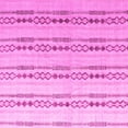 thumbnail image 1 of Ahgly Company Indoor Square Abstract Pink Modern Area Rugs, 5' Square, 1 of 4