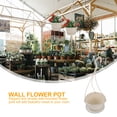 thumbnail image 4 of MasteelfCA 5 Sets Hanging Flower Pots Simple Green Radish Flower Pot Home Plant Pot, 4 of 8