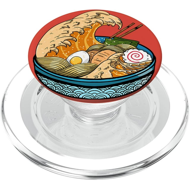Teléfono móvil Grip BoredKoalas Ramen Great Ramen Wave