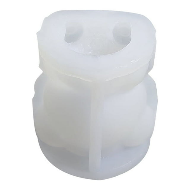 Unatoiry Non-Stick Silicone Bear Mold For Wide Range Of Applications Small Woven bear