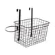 thumbnail image 4 of Cesta de almacenamiento para baño, organizador de almacenamiento de cosméticos, práctica cesta colgante para organizar secador de pelo, estante para Negro, 4 of 8