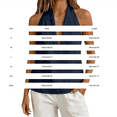 thumbnail image 4 of Sillenn Deep V Neck Halter Sleeveless Tank Shirts Cotton Linen Loose Fit Back Tie Flowy Halter Top Summer Casual Beach Vacation Boho Camisole Tops Flowy Tank Tops Linen Cotton Cute Blouses Black L, 4 of 9