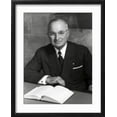 thumbnail image 2 of Art.com Harry Truman, President of U.S. in 1952 Photo, Black Frame Wall Art, 17" x 21", 2 of 5