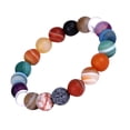 thumbnail image 2 of Fiudx Pulsera Solar, Banda Curativa de Tamaño Ajustable, Piedra de Chakra Ligera, Diseño de Perla Galáctica, Regalo para Ella o Él, Ideal para Fiestas y Celebridades, Accesorios a Juego para Parejas,, 2 of 4