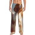 thumbnail image 2 of Lsque Rainbow English Cocker Spaniel Print Men's Pajama Pants, Lounge Pant - Comfortable Home Wear,Elastic Waistband, Stylish Design-X-Large, 2 of 9