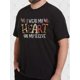 thumbnail image 1 of Camisetas de San Valentín para él y para ella: estampado "Llevo el corazón en la manga", 100 % algodón, manga corta, cuello redondo, diseños de tortolitos a juego disponibles, regalos para San Valentí, 1 of 6