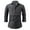 Gray, variant on Miluxas Mens Oxford Shirt Long Sleeve Casual Button Down Shirts Soild Dress Shirts with Pocket Light Blue